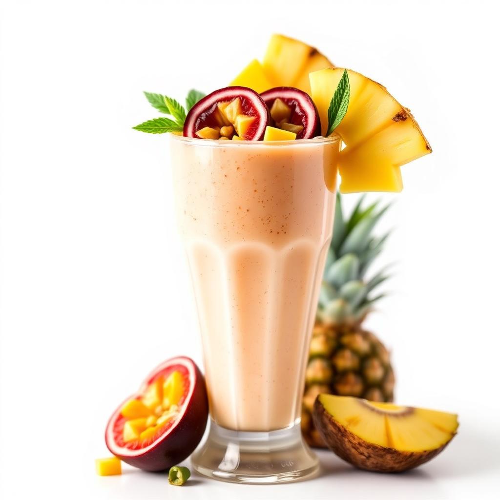 Receita tropical de frutas