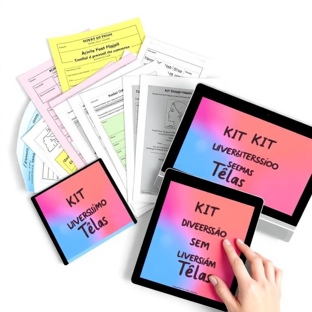 Kit Diversão Sem Telas - material digital