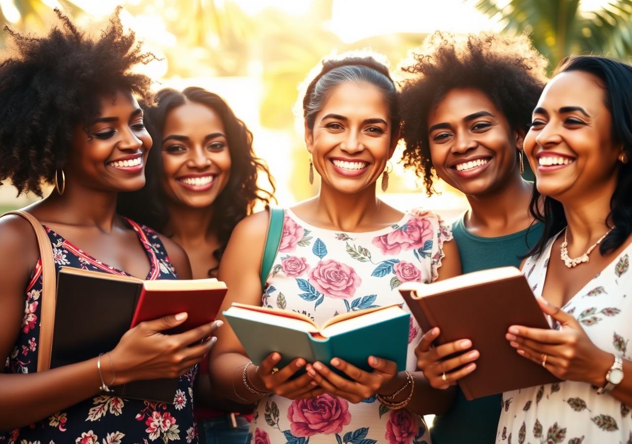 Mulheres cristãs em comunhão